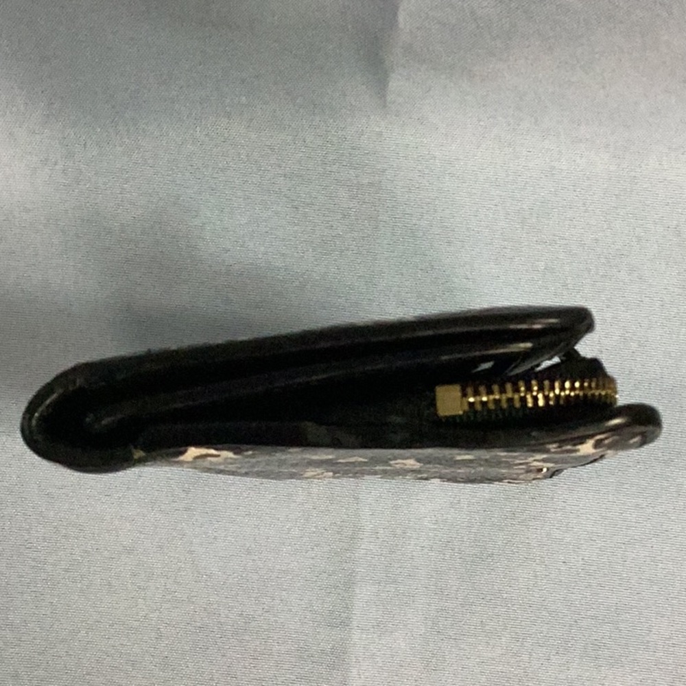 Coach Black And White Exotic Python Wallet - image 5